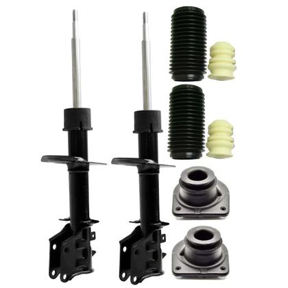 Imagem de Amortecedor + Kit Batente Fiat Strada Dianteiro 2001 Até 2012 O Par