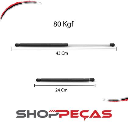 Imagem de Amortecedor Para Cama Box Bau 39,0 Cm X 16,0 Cm Carga 42 Kg