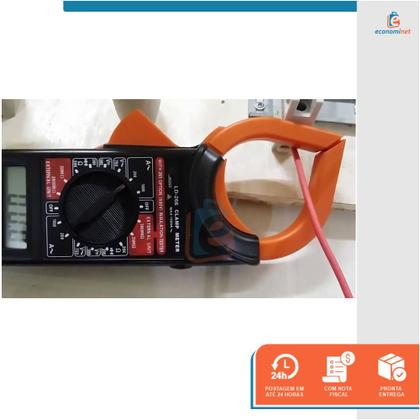 Imagem de Amperímetro com Visor Digital Modelo Alicate DT266