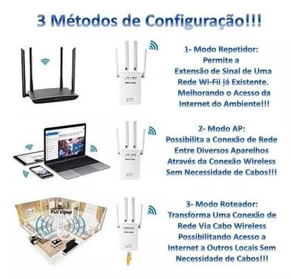 Imagem de Amplie Suas Possibilidades: Extensor Wifi Modo Roteador 4