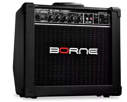 Imagem de Amplificador Baixo Borne Impact Bass CB60 Transistor Bivolt