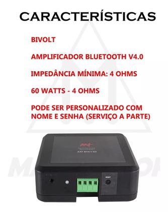 Imagem de Amplificador Bluetooth Aat Bta-1 G2