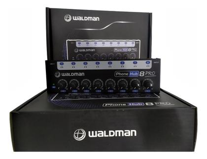 Amplificador De Fone 8 Canais Waldman Ph-8p Phonehub 8 Pro Imagem de Amplificador De Fone 8 Canais Waldman Ph-8p Phonehub 8 Pro