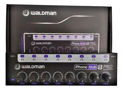 Amplificador De Fone 8 Canais Waldman Ph-8p Phonehub 8 Pro Imagem de Amplificador De Fone 8 Canais Waldman Ph-8p Phonehub 8 Pro