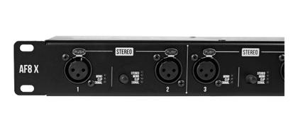 Amplificador De Fones Tipo Ha8000 Af8x Power Play Xlr Sas