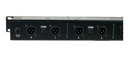 Amplificador De Fones Tipo Ha8000 Af8x Power Play Xlr Sas