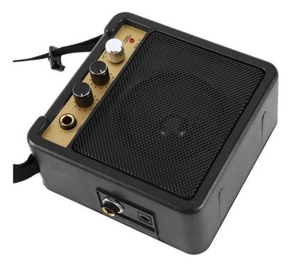 Imagem de amplificador de guitarra portatil com alto falante ma-5 5w