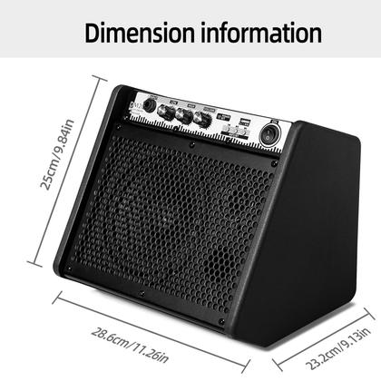 Imagem de Amplificador de monitor pessoal Coolmusic DM20 20W Bluetooth