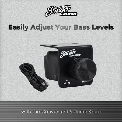 Imagem de Amplificador de subwoofer de áudio de carro Stinger MT20001 2000W RMS