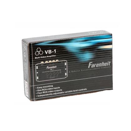Imagem de Amplificador de vídeo FARENHEIT 04 SAIDAS VB-1