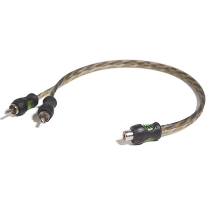Imagem de Amplificador Digital Som Automotivo Ir400.4 + Cabos Rca E Y