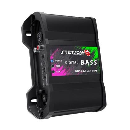 Imagem de Amplificador Digital Stetsom DB500 500W 1 Canal 4 OHMS