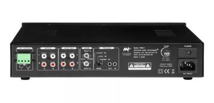 Imagem de Amplificador Estéreo Classe D Aat Pmr-3 Som Ambiente 1 Zona Cor Preto Potência de saída RMS 100 W