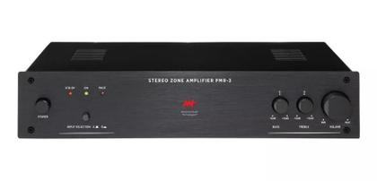 Imagem de Amplificador Estéreo Classe D Aat Pmr-3 Som Ambiente 1 Zona Cor Preto Potência de saída RMS 100 W