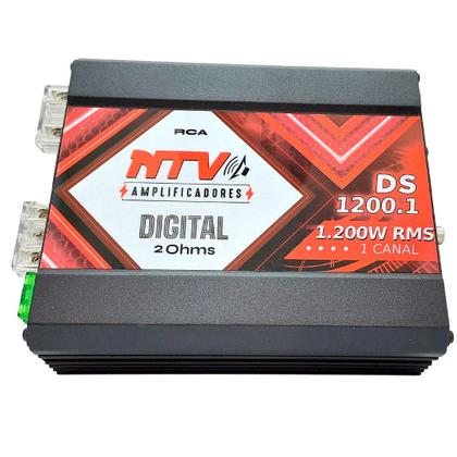 Imagem de Amplificador Módulo de Som Automotivo 1.200 wrms DS 1200.1