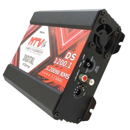 Imagem de Amplificador Módulo de Som Automotivo 1.200 wrms DS 1200.1