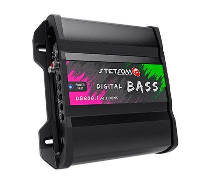 Imagem de Amplificador Modulo Stetsom Bass Db 800.1 800W 1 Canal 2 Ohm