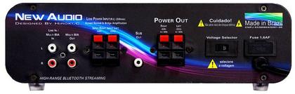 Imagem de Amplificador New Áudio BIA 200 BT 2.1 Estéreo + 2 Cxs C321P