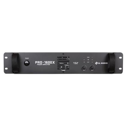 Amplificador profissional LL Audio Pro1600X classe AB 400W Imagem de Amplificador profissional LL Audio Pro1600X classe AB 400W