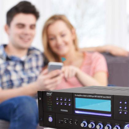 Imagem de Amplificador Pyle PD3000BA sem fio Bluetooth 3000W estéreo