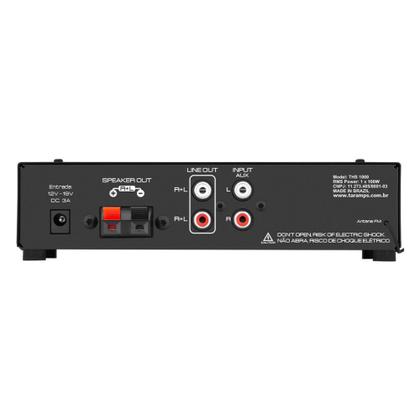 Imagem de Amplificador Receiver 100W RMS Som Ambiente USB RCA Classe D Bivolt Ths-1000 Taramps - 901338
