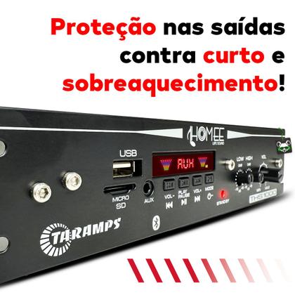 Imagem de Amplificador Receiver Bluetooth THS1000 Taramps Som Ambiente