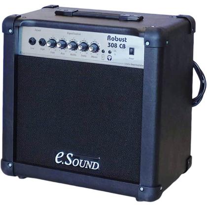 Imagem de Amplificador Robust 308CB 30W para Contrabaixo Falante 8" Preto Bivolt