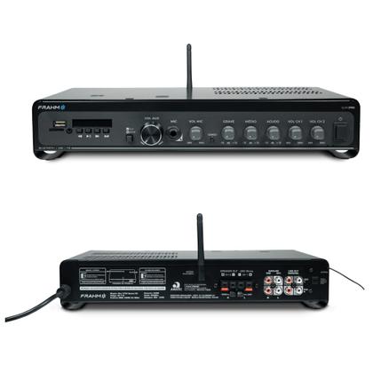 Imagem de Amplificador Slim 3700 Optical G5 Som Ambiente Potência 240W RMS Bivolt Automático Mono Classe D Frahm -  32112