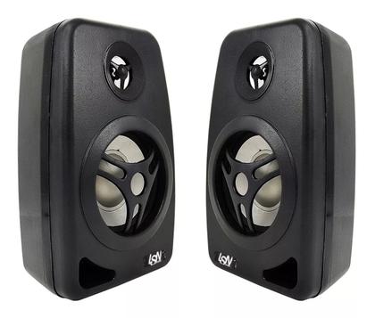 Imagem de Amplificador Som Ambiente 500 Watts 4 Canais Orion + 6  Caixas de Som Ambiente LeSon 4 Polegadas 70w 8 Ohms Preta