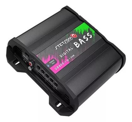 Imagem de Amplificador Stetsom Bass DB 800.1 800w 1 Canal 1ohms