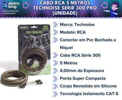 Imagem de Amplificador Stetsom Ir160.2 Cabo Rca Technoise S300 5 Metro
