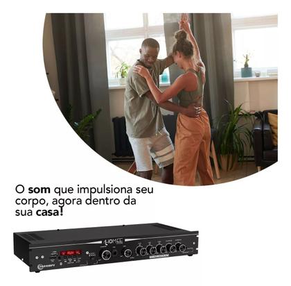 Imagem de Amplificador Ths 6000 400w Rms Receiver Residencial Taramps