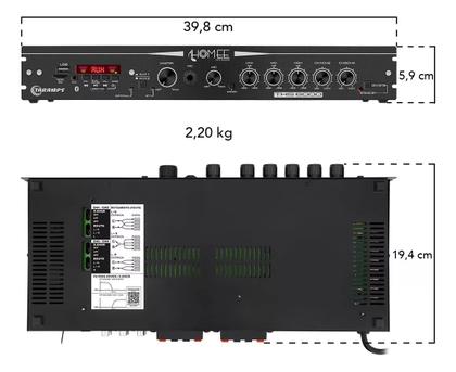 Imagem de Amplificador Ths 6000 400w Rms Receiver Residencial Taramps