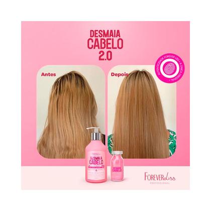Imagem de Ampola Desmaia Cabelo 2.0 Forever Liss Fórmula Mais Potente