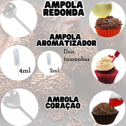 Imagem de Ampola Festa Decoraçao Docinhos 4Ml 50 Unidades