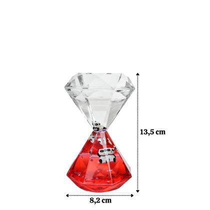 Imagem de Ampulheta de óleo liquido com temporizador diamante