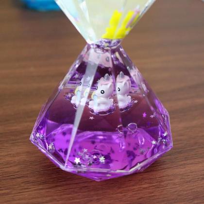 Imagem de Ampulheta de óleo liquido com temporizador diamante