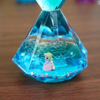 Imagem de Ampulheta de óleo liquido com temporizador diamante