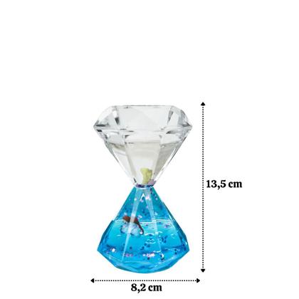 Imagem de Ampulheta de óleo liquido com temporizador diamante