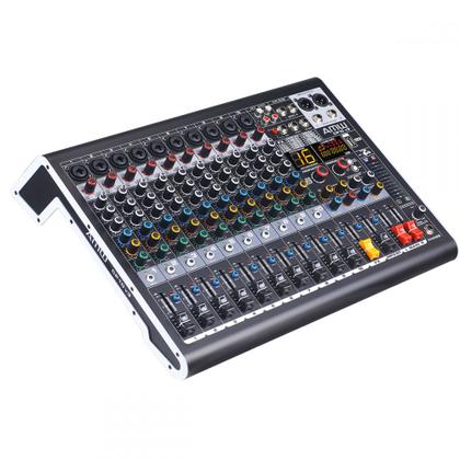 Imagem de AMW CP10 v3 Mesa de Som 10 Canais Efeitos USB Interface Mp3 BT Eq