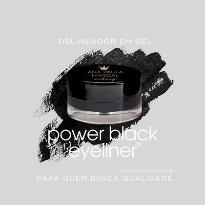 Imagem de Ana Paula Marçal Power Black Gel Eyeliner  Delineador em gel 5g