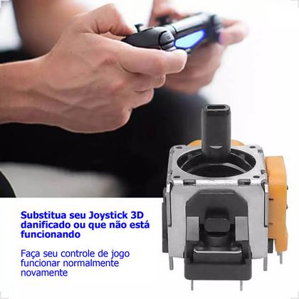 Imagem de Analógico 3d Modulo Botão Motor de Substuição Profissional Compatível Com Controle Playstation 5 Ps5
