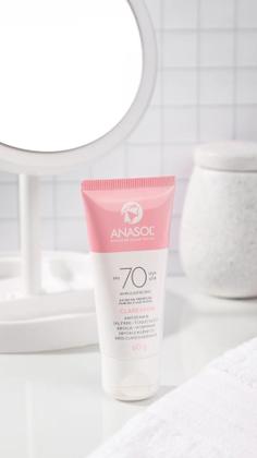 Imagem de Anasol Clinicals Protetor Solar Rosto Fps 70 Clareador