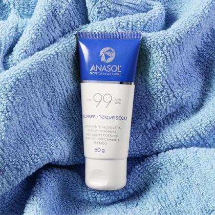 Imagem de Anasol Protetor Solar Facial Fps 99 Toque Seco 60G - Dahuer