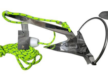 Imagem de Ancora Jet Ski Inox 1,4kg Com Kit Completo Alfa / Rocna