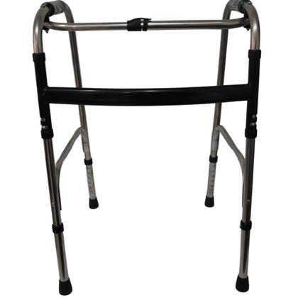 Imagem de Andador 2 Barras Idoso Adulto Dobravel Articulado Fixo Regulavel 120kg Supermedy