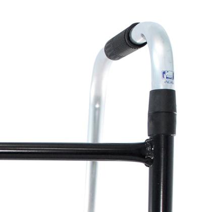 Imagem de Andador Adulto de Alumínio Com Rodas Fixo e Dobravel Indaia