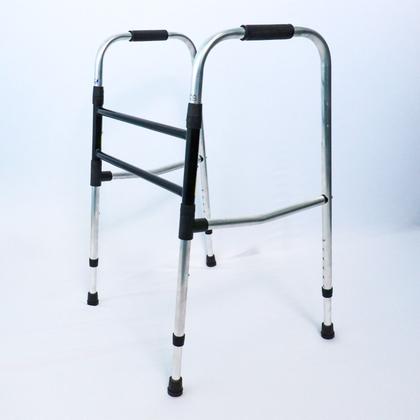 Imagem de Andador adulto idoso aluminio dobrável 2 br fx plus a399