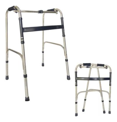 Imagem de Andador Adulto Idoso Dobrável Com Regulagem de Altura Até 120kg Supermedy