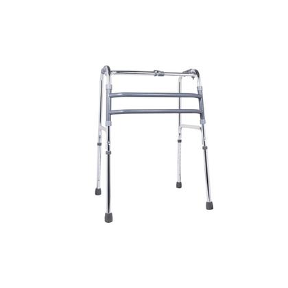 Imagem de Andador Alumínio Fixo Dobrável Prata BC1514 - Mercur